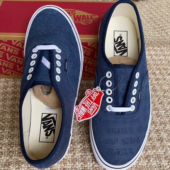 Vans Authentic Deboss Otw Blues/True White WMNS - Picture 13 of 16